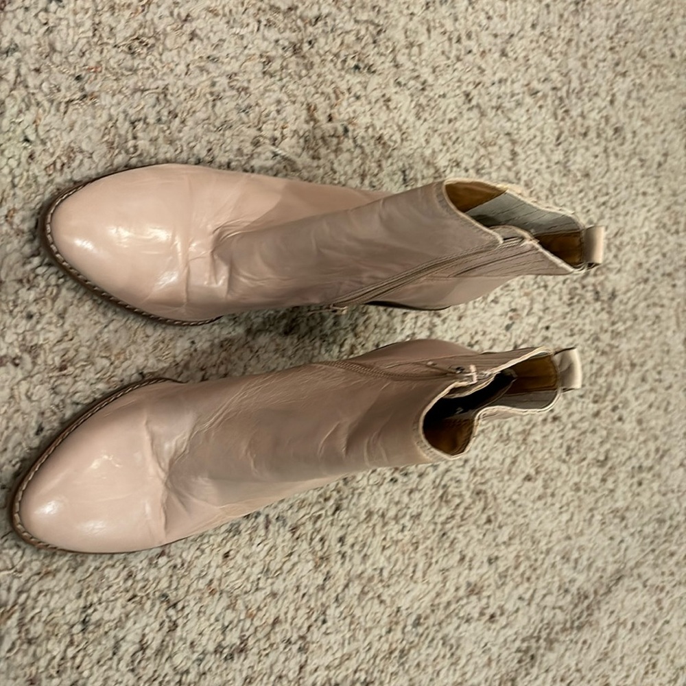 Lucky brand leather boots.